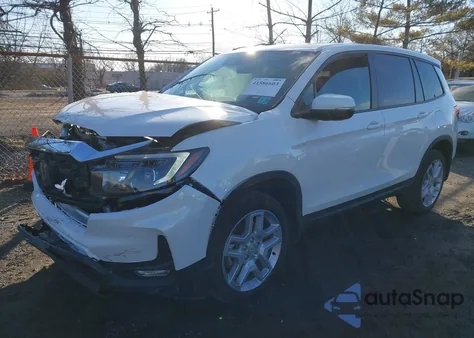 2025 Honda Passport Awd Ex-L из США, поврежденный, VIN 5FNYF8H53SB017413